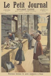 Nieuwe hulppostkantoren in Parijs